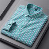 Mannelijke Elegante Oxford Overhemd