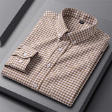 Mannelijke Elegante Oxford Overhemd
