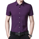 Korte Mouwen Business Casual Shirt