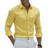 Salwa - Ademend shirt met een slim fit