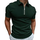 Polo T-shirt met Rits