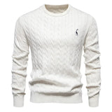 Falkner Strikkemoderne Herrepullover