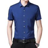 Korte Mouwen Business Casual Shirt
