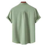 Elegante Ademende Zomer Overhemd