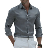 Salwa - Ademend shirt met een slim fit