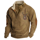 Vintage Sweter Silvio met rits