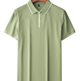 Elegante Katoenen Polo T-shirt