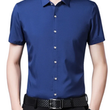 Korte Mouwen Business Casual Shirt