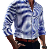 Elegante Gestreepte Overhemden