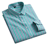 Mannelijke Elegante Oxford Overhemd