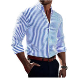 Elegante Gestreepte Overhemden