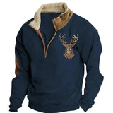 Vintage Sweter Silvio met rits