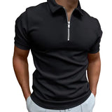Polo T-shirt met Rits