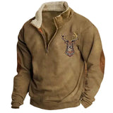 Vintage Sweter Silvio met rits