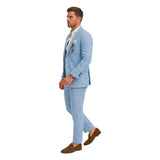 Rafael - Herenformele Lente-/Zomeroutfit van Linnen