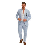 Rafael - Herenformele Lente-/Zomeroutfit van Linnen