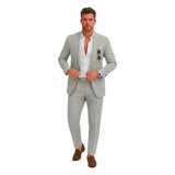 Rafael - Herenformele Lente-/Zomeroutfit van Linnen
