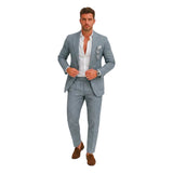 Rafael - Herenformele Lente-/Zomeroutfit van Linnen