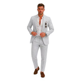 Rafael - Herenformele Lente-/Zomeroutfit van Linnen