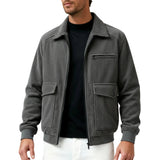 Heren Corduroy Jacket – Grijs