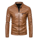 Leren Jas met Bontafwerking