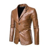 Casual Leren Jas voor Zaken