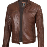 Viktor Brun Cafe Racer Leren Jacket