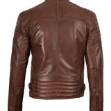 Viktor Brun Cafe Racer Leren Jacket