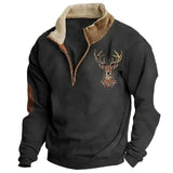 Vintage Sweter Silvio met rits