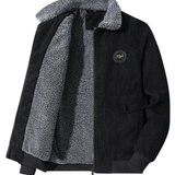 Elegante Corduroy Jas met Fleece